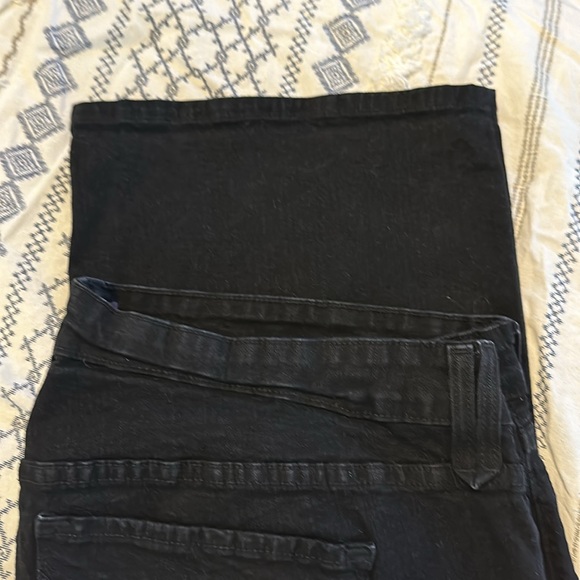 NYDJ Women’s Bootcut Lift Tuck Technology Black Denim Jean Sz 24W Petite - Picture 7 of 7